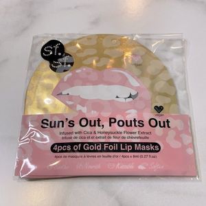 SFGLOW sun’s out pout’s out foil lip masks